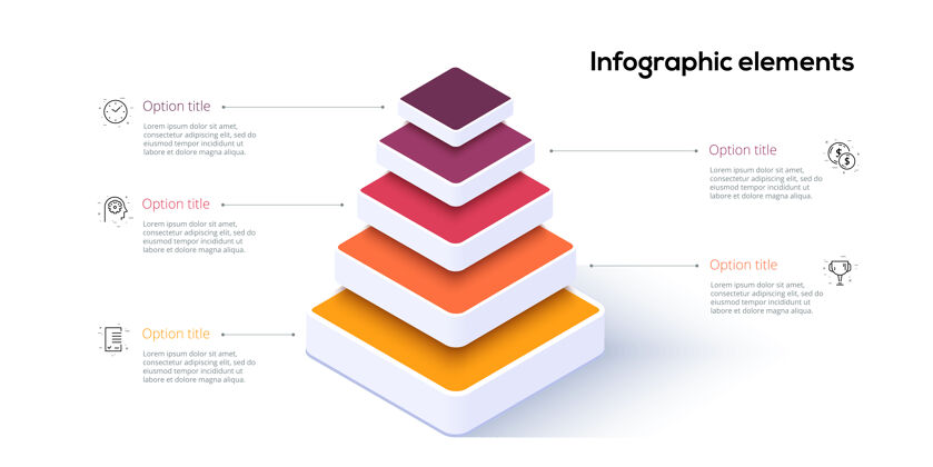 目录商业金字塔图信息图表5阶梯.金字塔形阶段图元素公司层次表达模板.vector信息平面设计路径演示现代