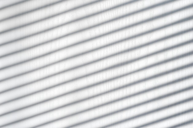 垃圾白色木质背景 阴影来自百叶窗阳光白天 室内房子窗户纹理