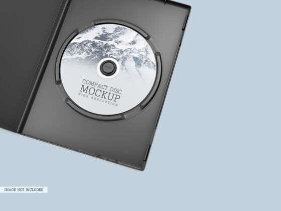 磁盘光盘封面模型案件品牌身份