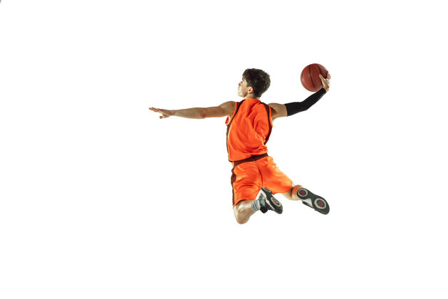篮球年轻篮球运动员训练孤立健身能量运动
