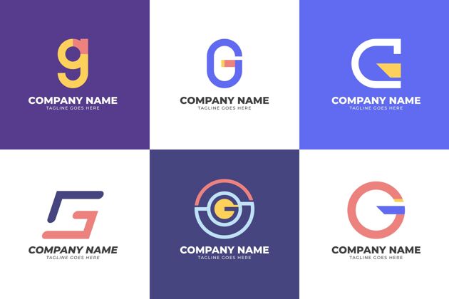 G标志平面g字母标志收集品牌标识品牌