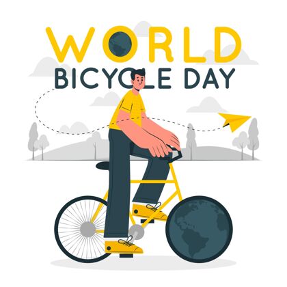 自行车日世界自行车日？概念图自行车日国际活动