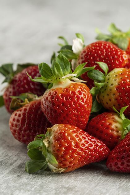 食物高角度美味草莓美食分类美味