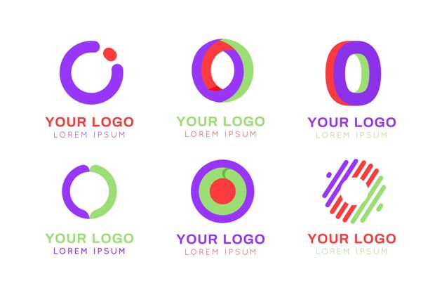 OLogo收集不同的o标志Business品牌标识