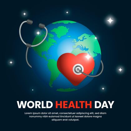 医疗保健现实世界卫生日插画现实世界卫生日医疗保健