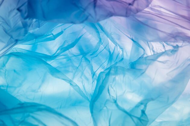 光滑顶视图组成不同颜色的塑料袋材料污染壁纸