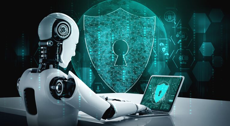 网络安全Ai机器人利用网络安全保护信息隐私私人系统安全