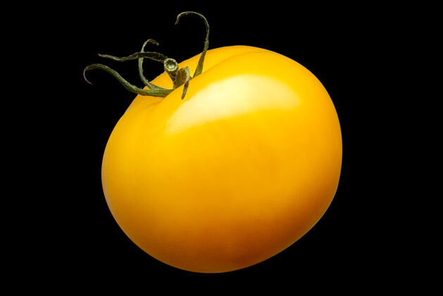 健康美味的单黄番茄番茄果皮营养