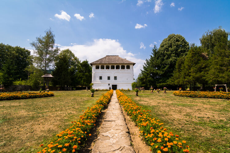 草地库拉马尔达雷斯蒂 位于罗马尼亚霍雷祖附近的强化别墅位置住宅立面