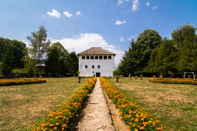 草地库拉马尔达雷斯蒂 位于罗马尼亚霍雷祖附近的强化别墅位置住宅立面