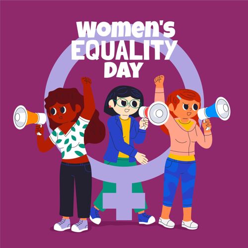 活动卡通妇女平等日插画平等平等权利女性平等日