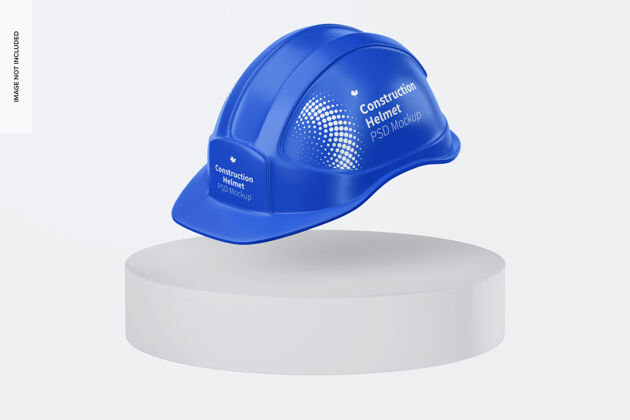 公司建筑头盔模型 漂浮建筑安全设备