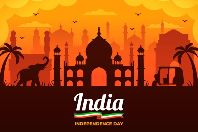 活动印度独立日插图纪念自由战士自由