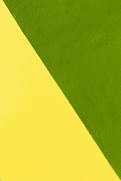 表面黄色和绿色的背景墙背景特写墙