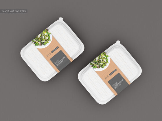 袋子食品盒包装模型小吃包装塑料