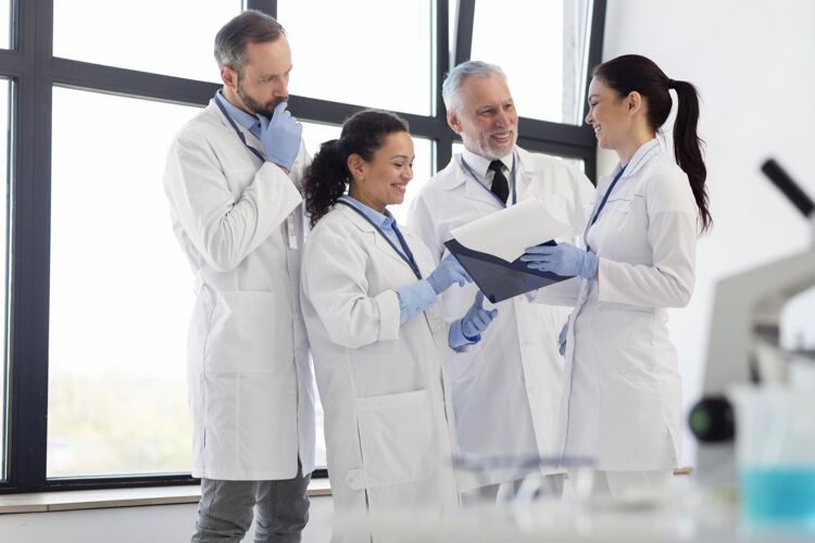 设备中弹科学家一起生活方式科学实验室