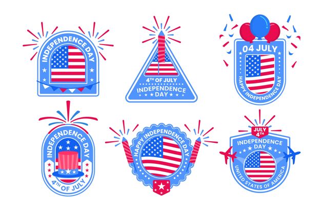 标签七月四日公寓-独立日徽章收立日徽章纪念美国