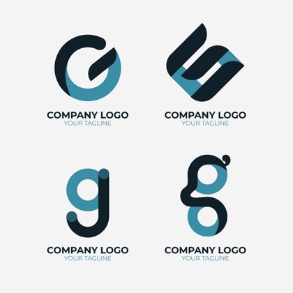 字母G字母g标志模板集合字母标识公司企业标识