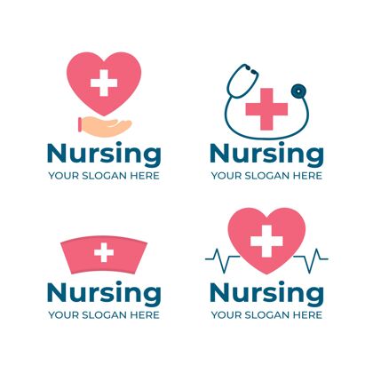 商业商标平面设计护士标志模板收集平面设计品牌标识