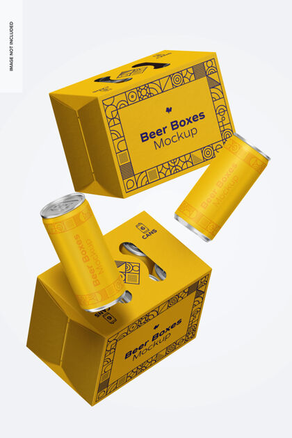 啤酒啤酒盒模型模型苏打水罐头
