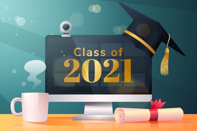 教育2021背景的现实类背景典礼毕业