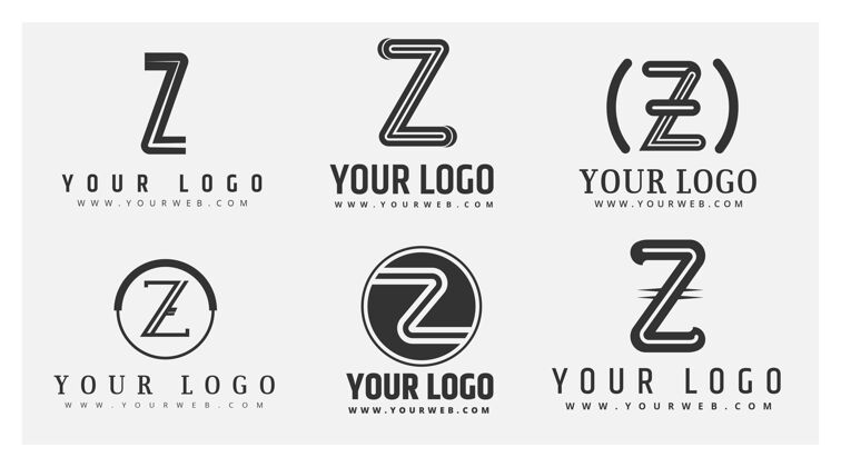 字母标识平面#z字母标志系列企业企业标识标志