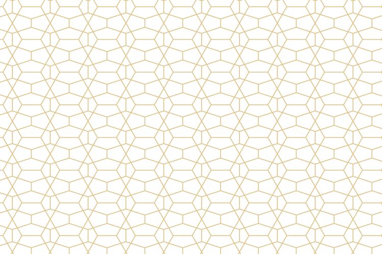 多边形白色 金色几何图案几何形状抽象形状现代