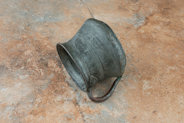 茶壶古色古香的大理石水壶物品壶把手