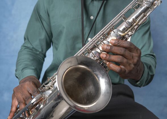 乐器年轻的非洲裔美国音乐家庆祝国际爵士乐日经典事件文化