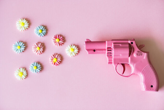 玩具枪鲜艳多彩的塑料玩具枪彩色射击运动