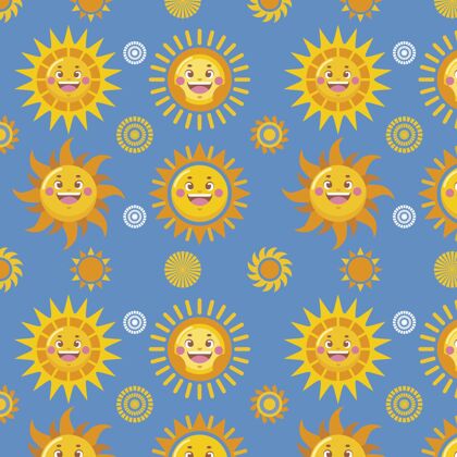 阳光平日图案图案设计太阳太阳图案