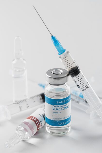 预防预防性冠状病毒疫苗和注射器医学医生疫苗
