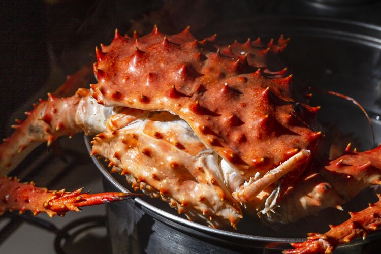 细节锅里的海鲜海鲜美味水平