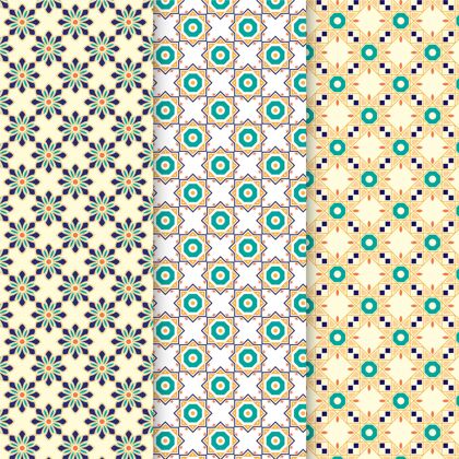 装饰阿拉伯装饰图案系列平面设计图案阿拉伯图案