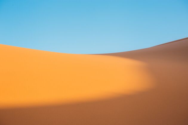 沙漠白天沙漠的美丽景色背景美丽风景
