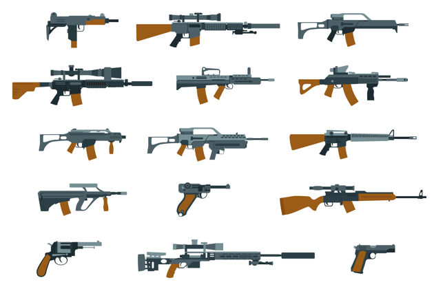 力量武器枪和步枪 和机关枪武器年份自动