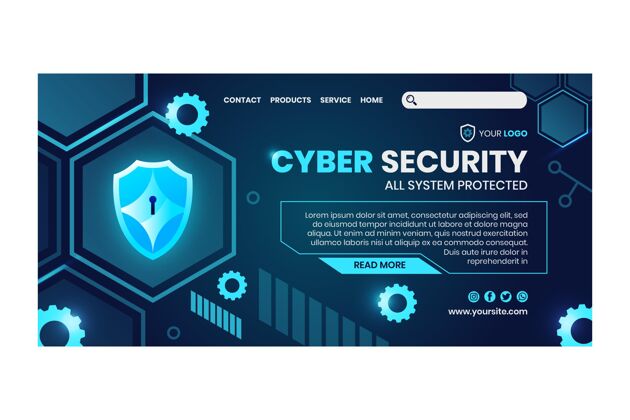 安全网络安全登录页模板守卫网络安全防御