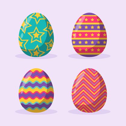 复活节彩蛋收藏复活节彩蛋收藏插图教庆祝