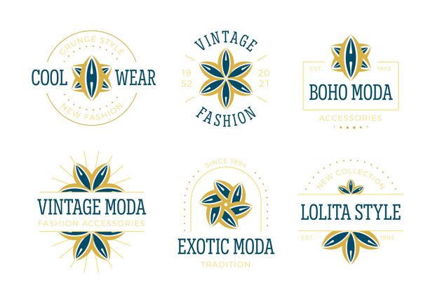 企业平面设计时尚配饰logo系列LogoLogo模板时尚配饰