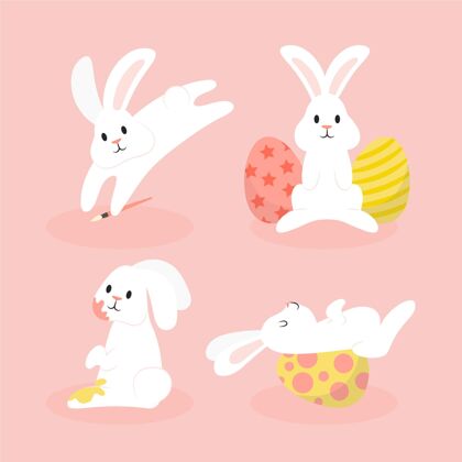 兔子复活节兔子套装公寓设计复活节帕斯卡