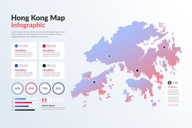 梯度梯度香港地图统计地图国家香港