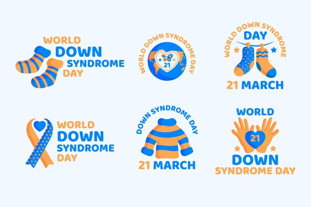 残疾世界唐氏综合症日标签国际意识唐氏综合症日