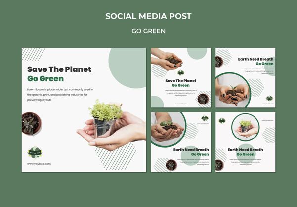 生态Instagram发布了一个绿色环保的集合网站Instagram有机