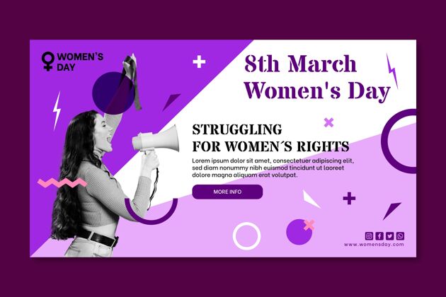 3月国际妇女节横幅国际妇女节国际妇女节快乐