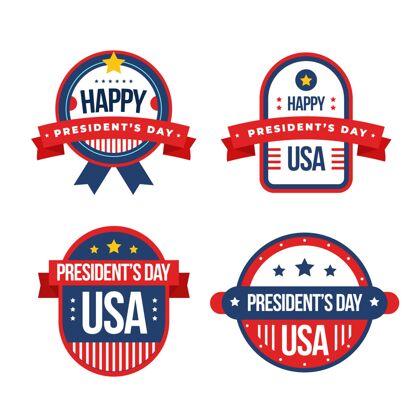 美国收集总统节标签插图美国2月18日