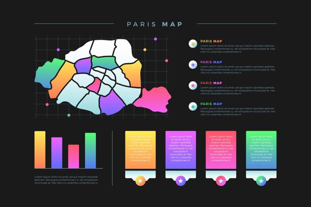 图表巴黎地图信息图信息信息图数据