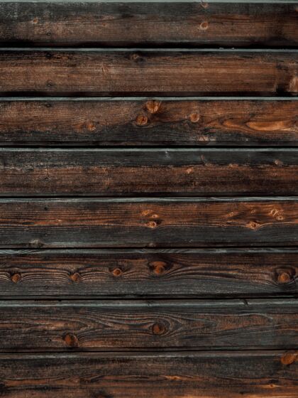 板木板墙背景的垂直特写木木材垂直
