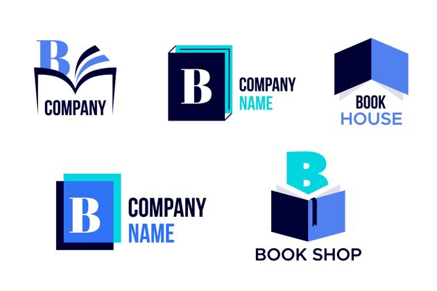品牌图书标识模板包书籍企业标识商业标识
