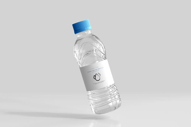 瓶子500毫升淡水瓶模型水物体塑料