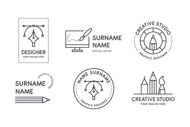 品牌平面设计师标志收集包装符号设计师
